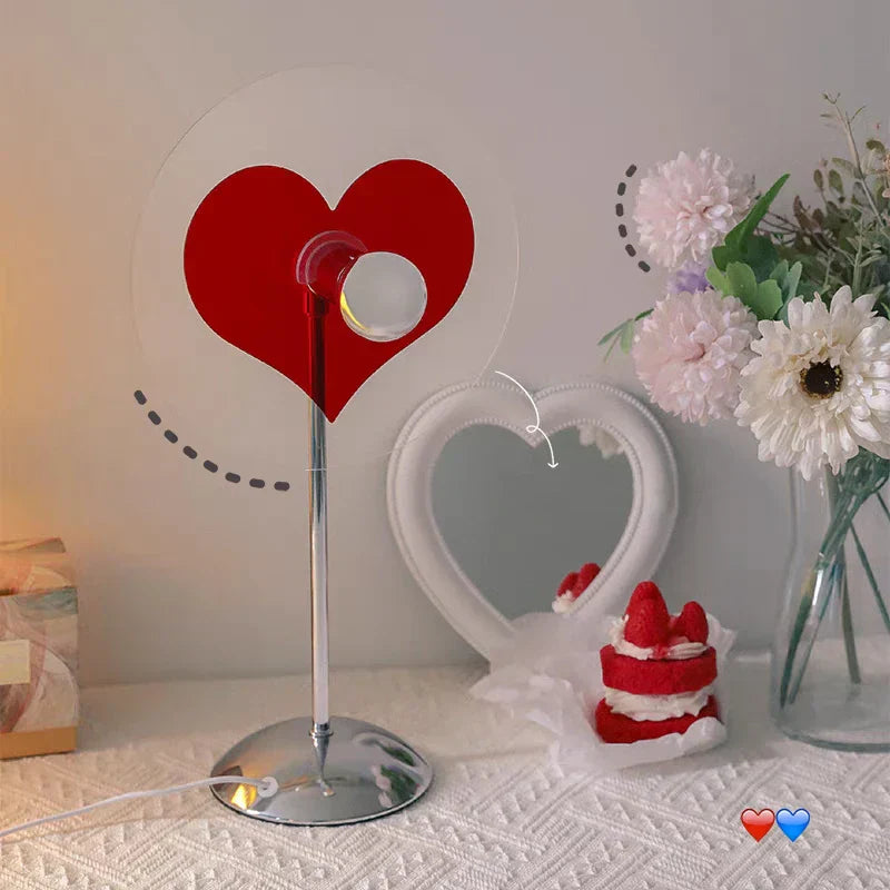 RomanticGlow - LED Projectielamp met Warme Sfeerverlichting