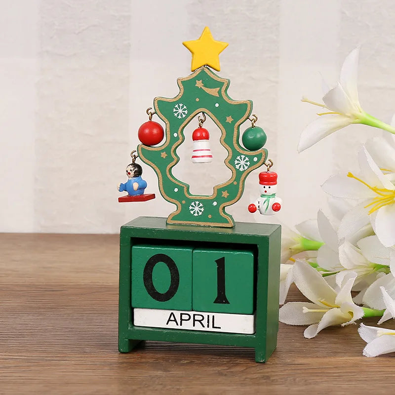 SantaBoom - Houten Santa Kerstboom voor Feestelijke Decoratie
