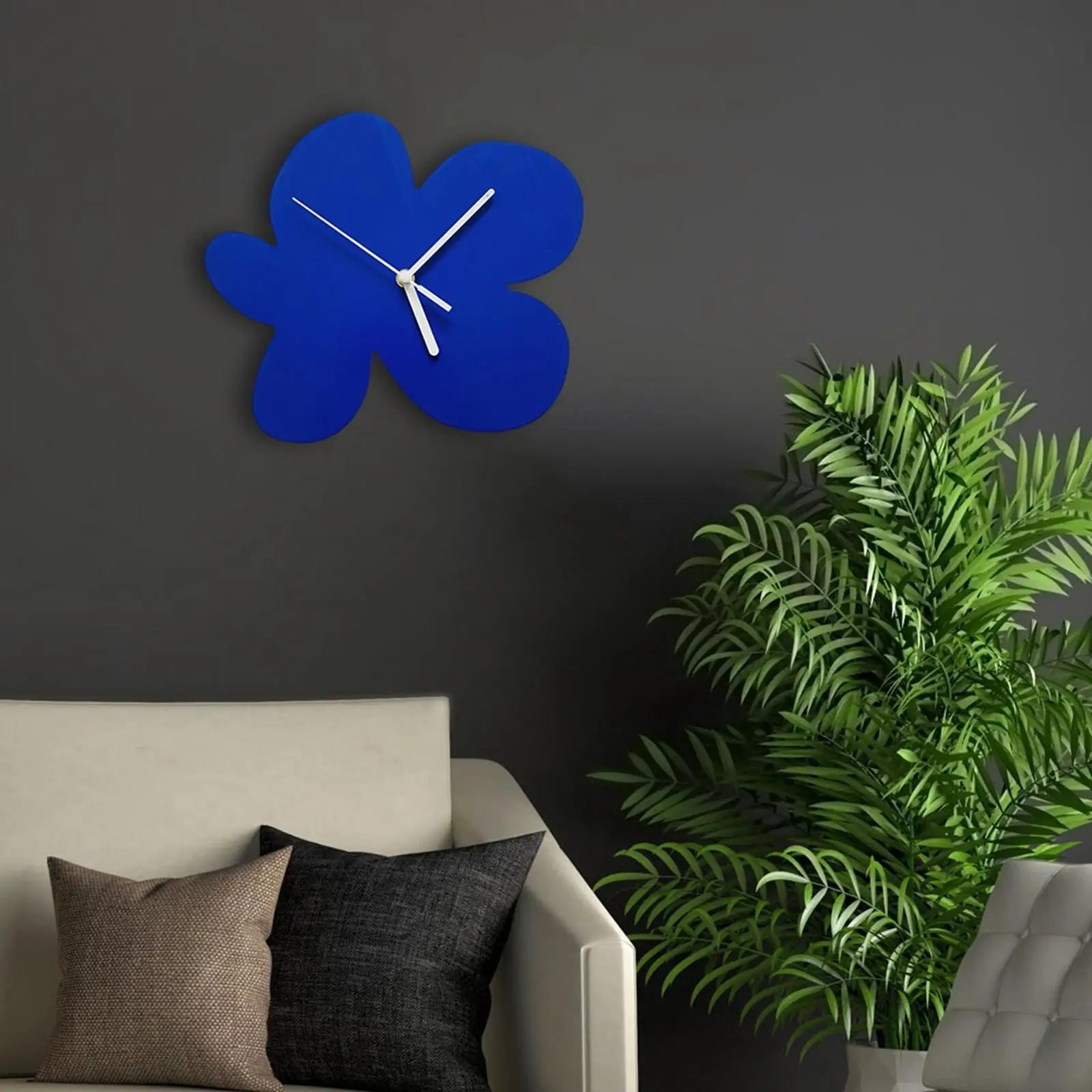 NordicWall - Reloj de pared silencioso decorativo para niños y sala de estar