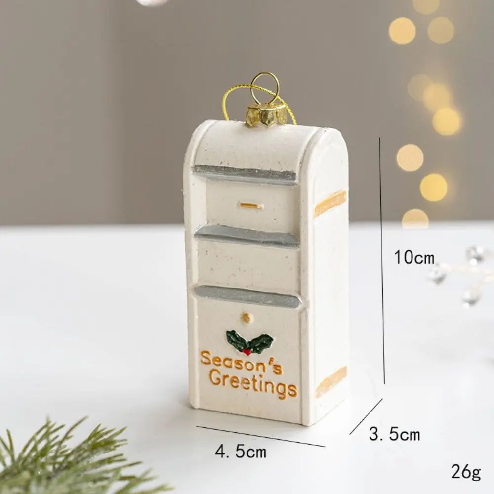 Kersthuisje - Sneeuwpop Huis Pendentief