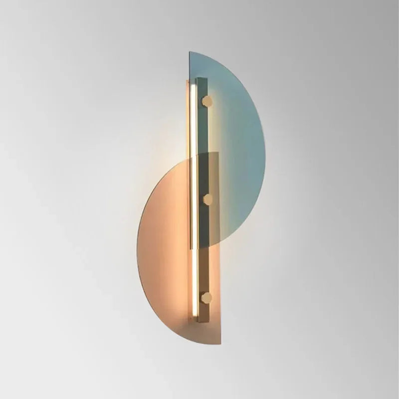 LichtBoog - Wandlamp Glas Halfrond Creatief Modern Ontwerp