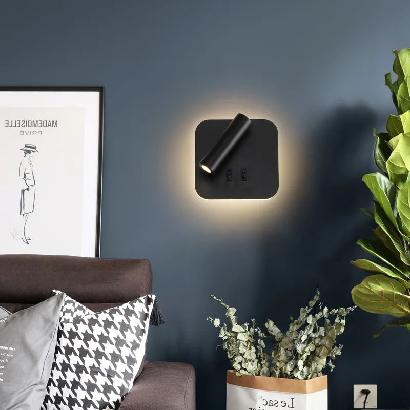 FlexiLight - Modern LED Wall Lamp with Swivel Function
