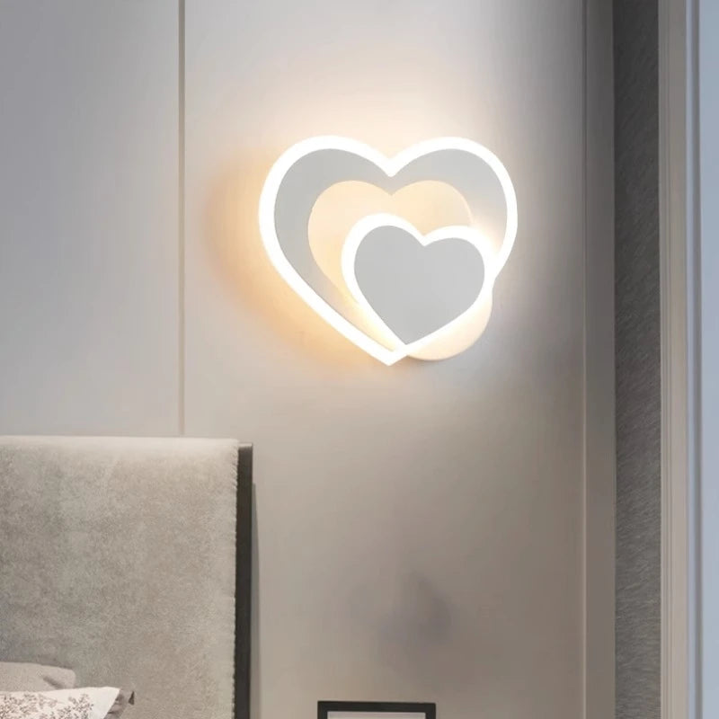 HeartWall Wandlamp - Creatieve LED Sfeerverlichting
