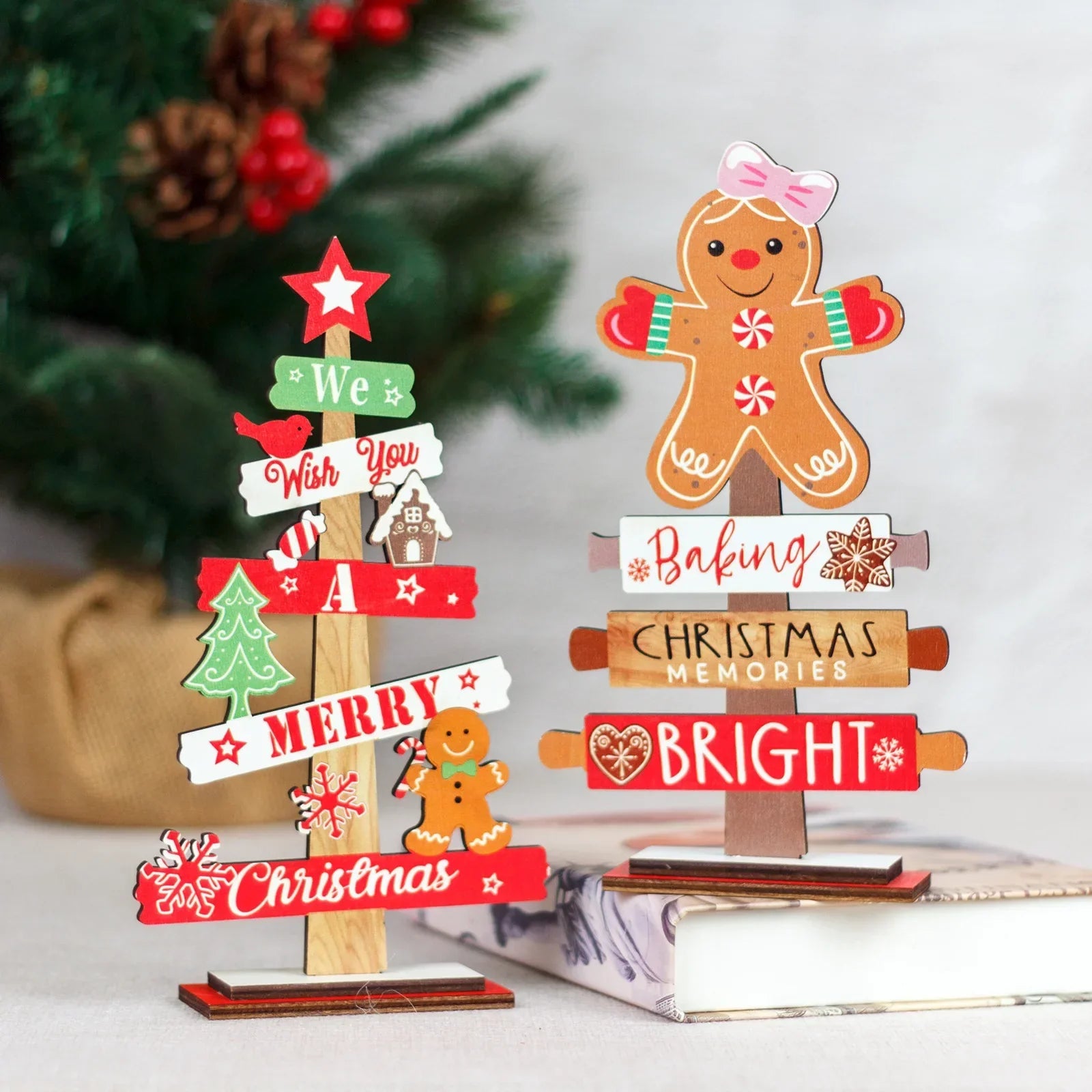 Ontdek - Kerst Peperkoekman Ornament