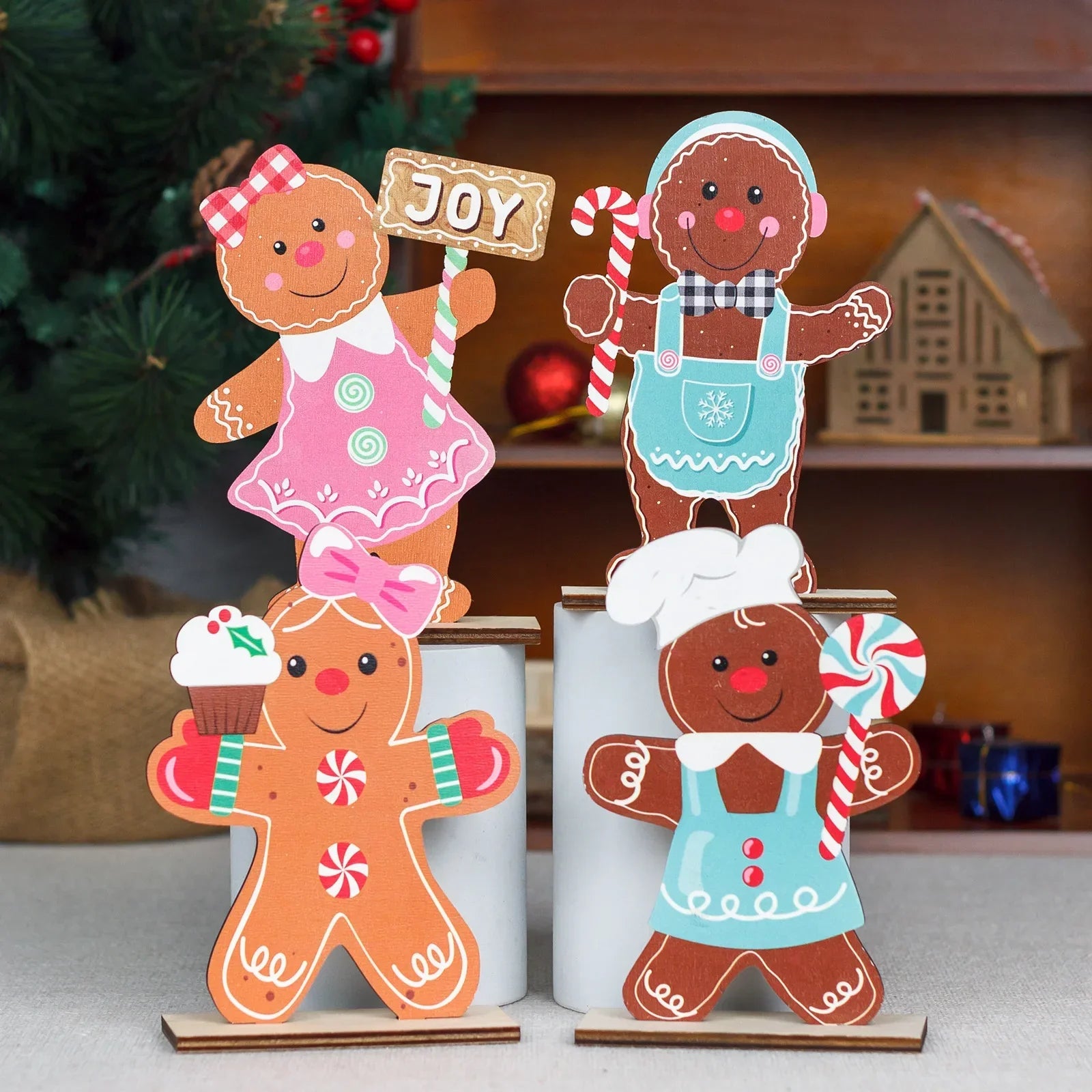 Ontdek - Kerst Peperkoekman Ornament