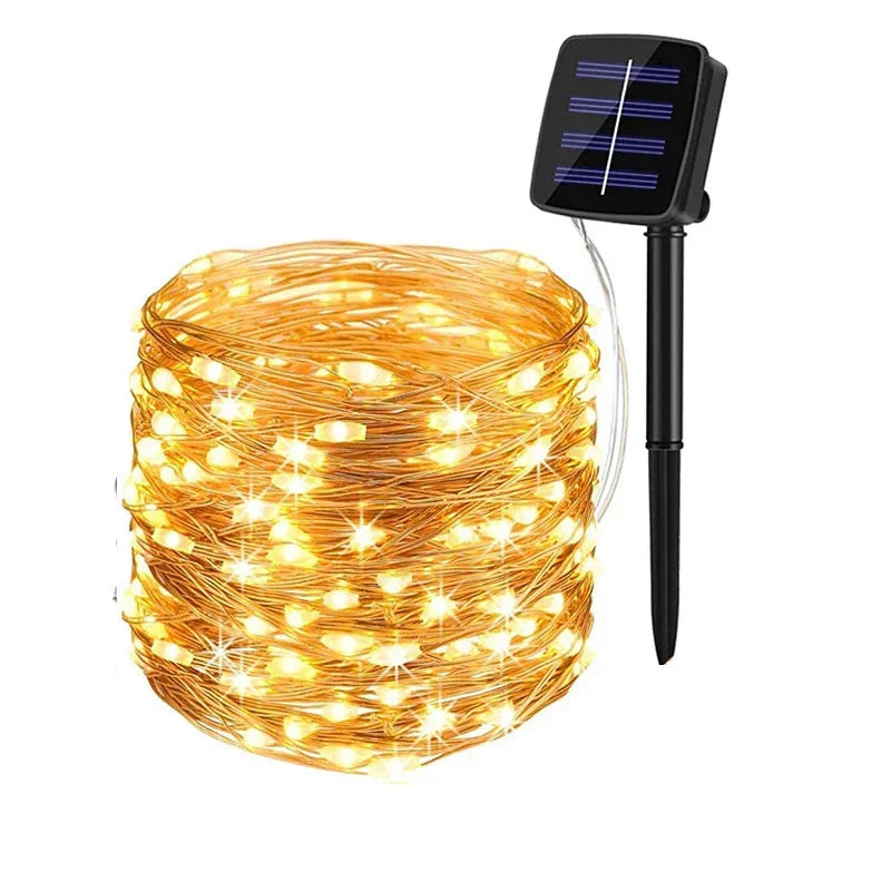 SolarGlow - Zonne-energie Feestverlichting voor Tuin en Terras