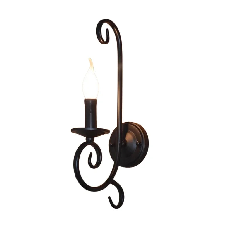 VintageGlow - Lámpara de Pared Industrial Modelo Largo para Salón y Dormitorio