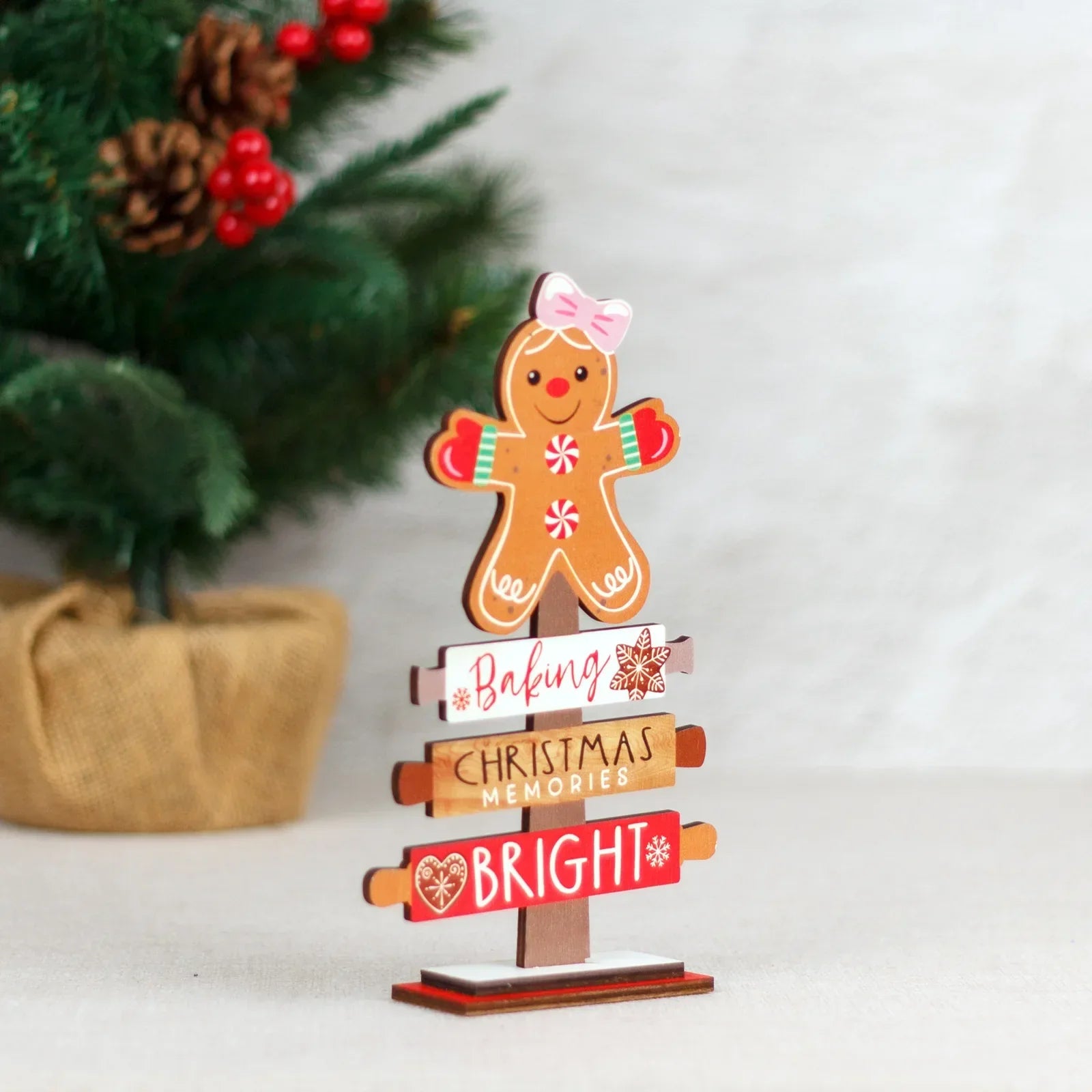 Ontdek - Kerst Peperkoekman Ornament