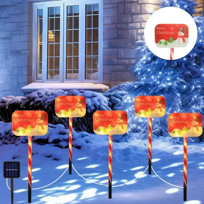 WinterGlow - Waterdichte Tuinlampen voor Kerst
