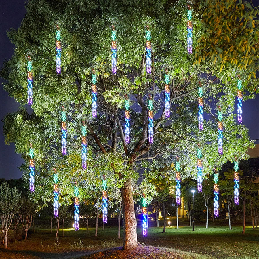 TwinkleStream - Sprankelende Guirlande voor Buitendecoratie
