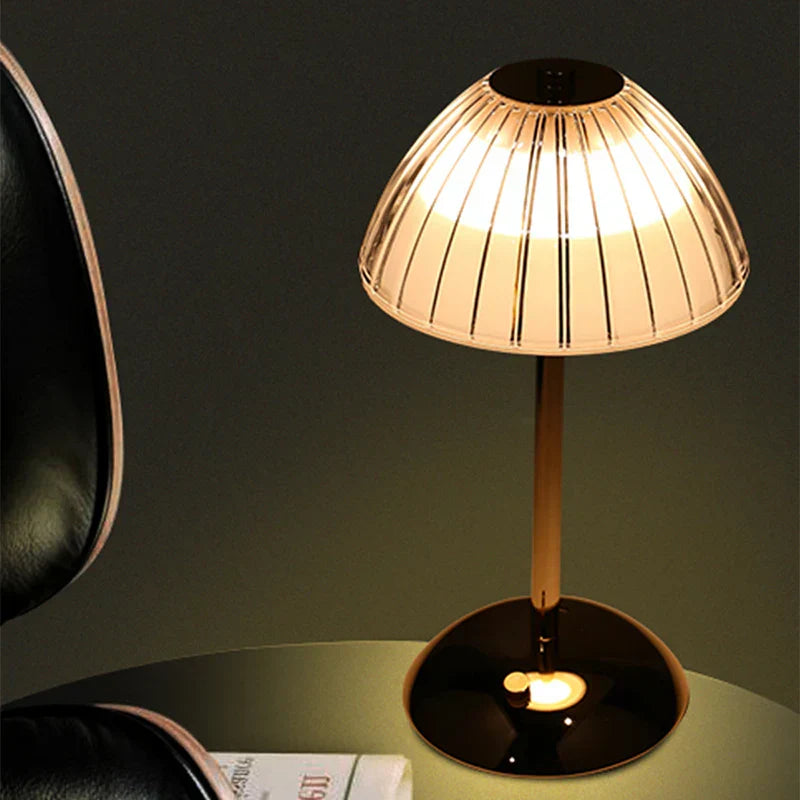 LumeLuxe – Dimbare LED Tafellamp met Scandinavisch Design & USB