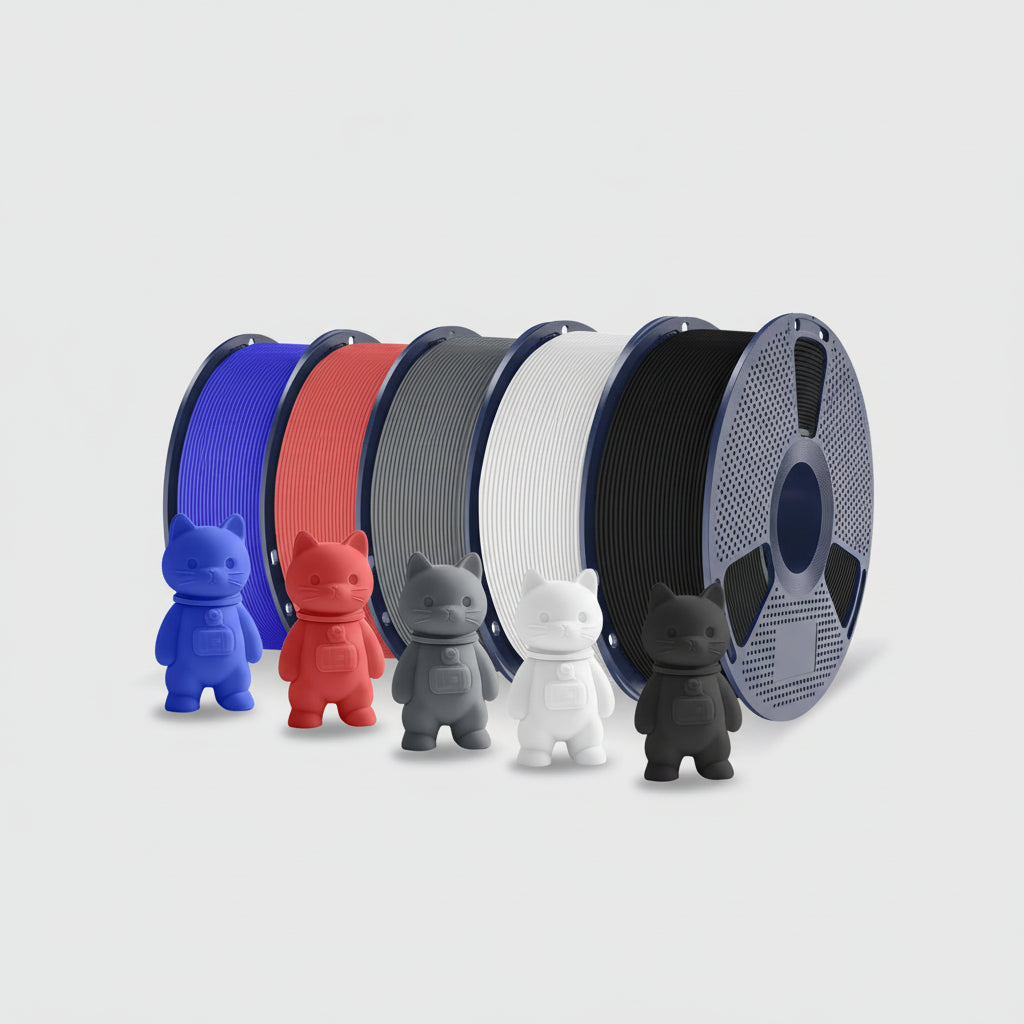 PLA Matte 3D Filament FDM Printers Kleurvolle Milieuvriendelijke Materialen
