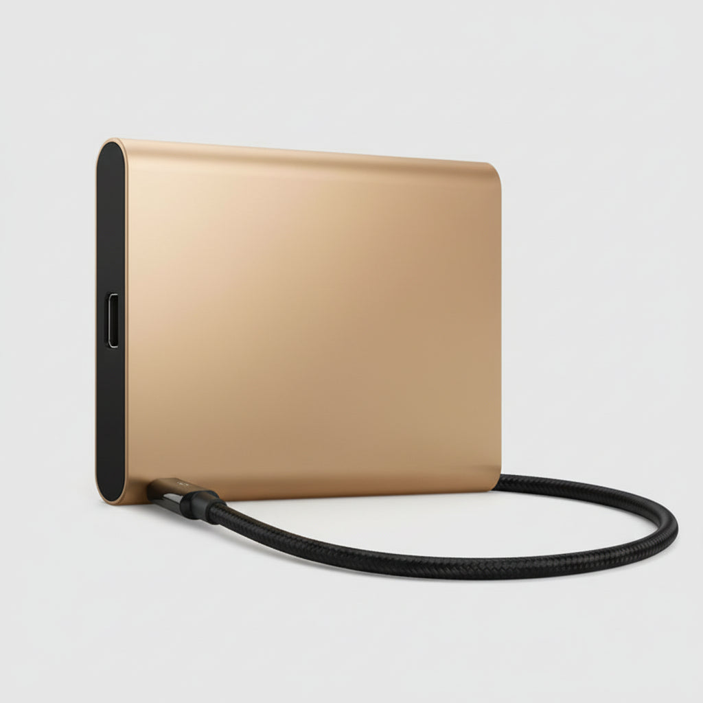 Unità di archiviazione USB C per disco rigido SSD portatile ad alta velocità