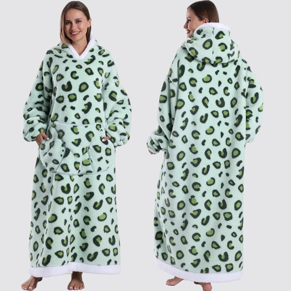 Fleece Oversized Hoodie Gezellige Stijlvolle Slaapzak Hoodie