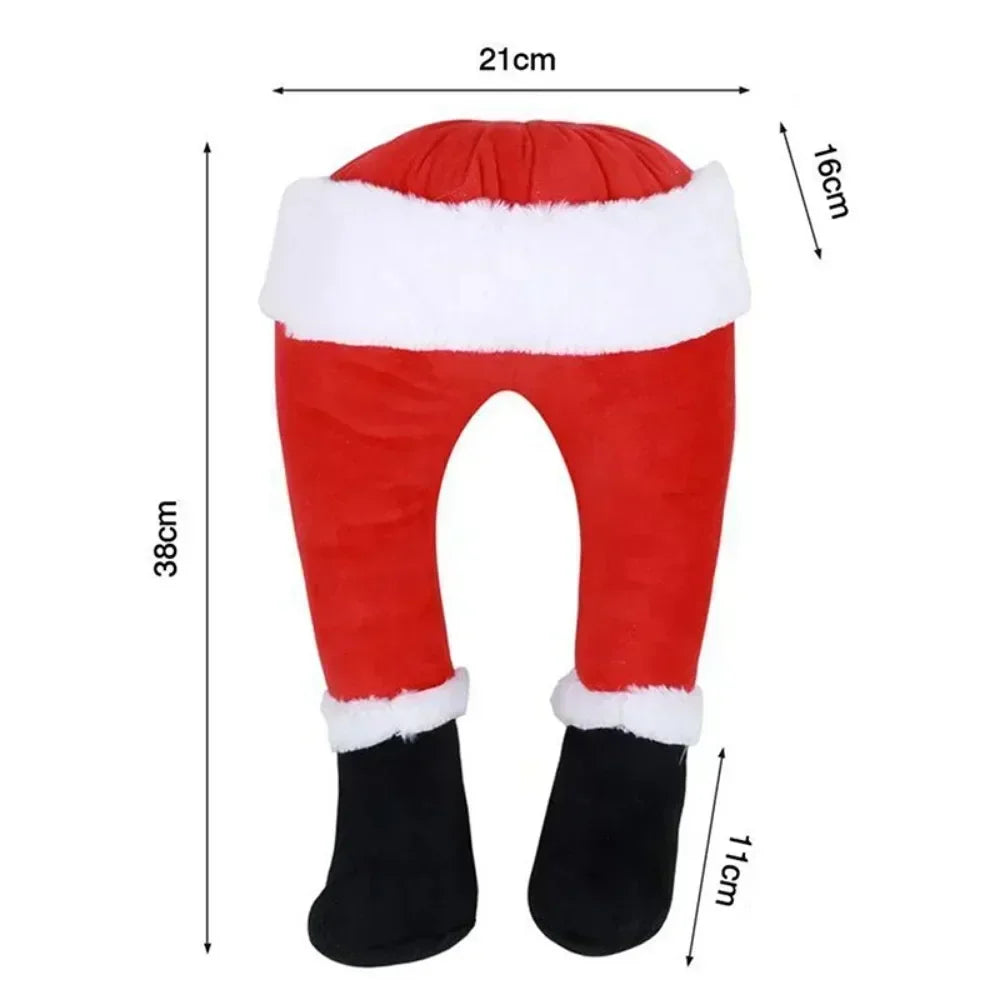 SantaLegs - Kerstdecoratie met de Benen van de Kerstman
