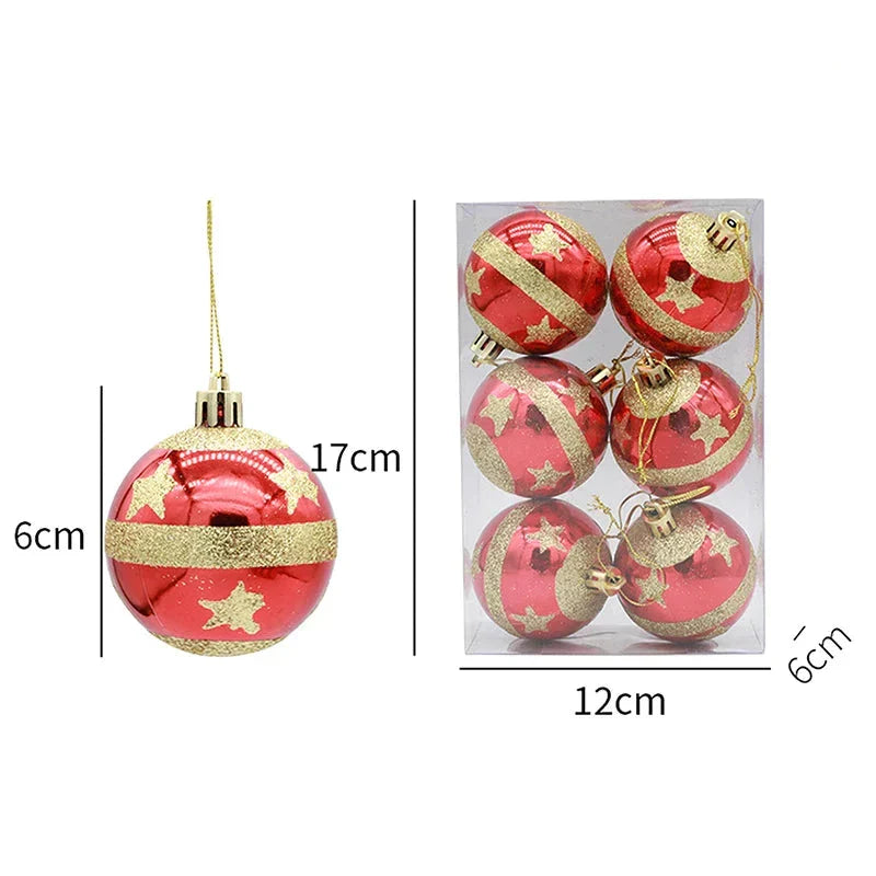 WinterGlans - Elegante Sneeuwvlok Kerstballen