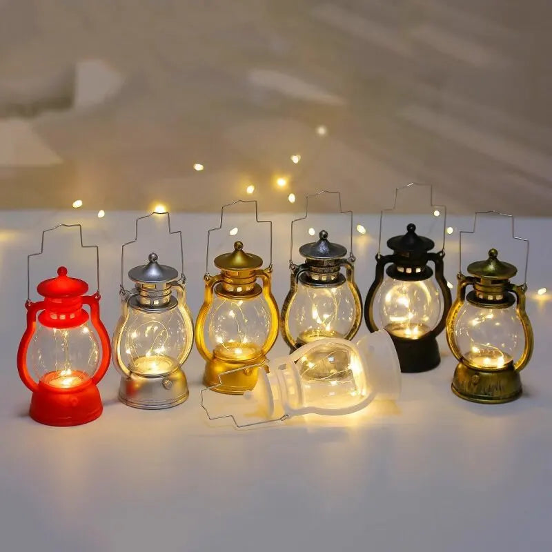 GlowLantern - Draadloze LED Hanglantaarn in Antieke Stijl