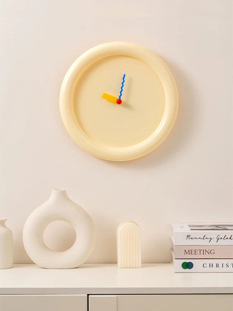 EpeiusHome - Memphis Wall Clock for Stylish Interiors