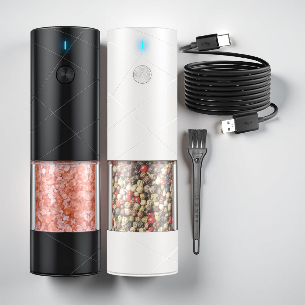 Zout Pepermolen Elektrisch Oplaadbaar Keuken Set