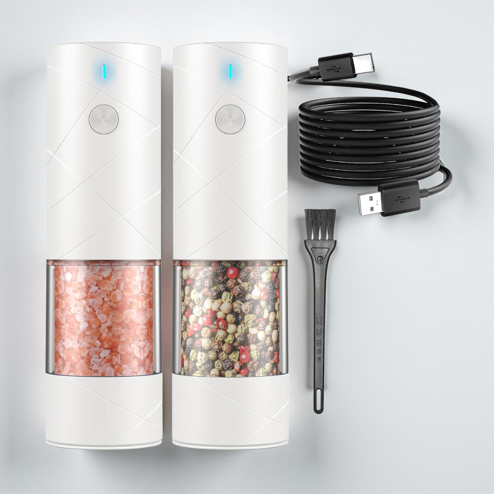 Zout Pepermolen Elektrisch Oplaadbaar Keuken Set