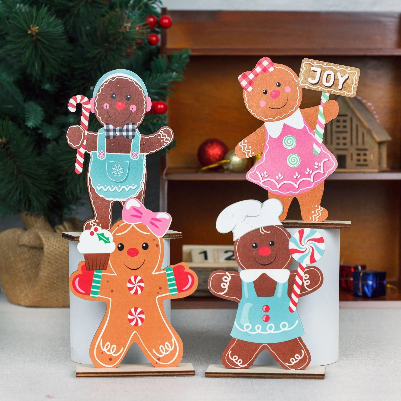 Ontdek - Kerst Peperkoekman Ornament
