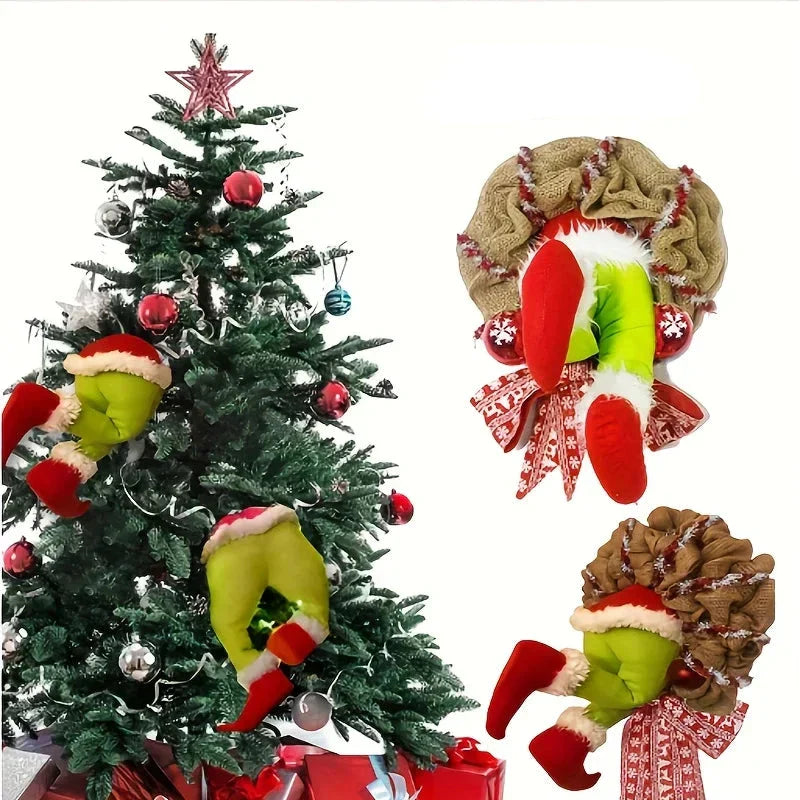ElfWreath - Kerstkrans met Lappenduim Beentjes