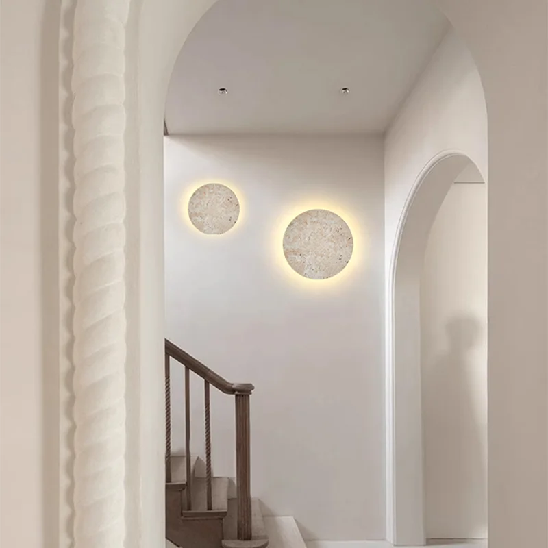 ZenGlow - Minimalistische Wandlamp in Wabi-Sabi Stijl
