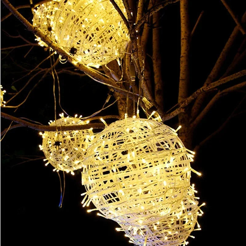 SphereGlow - Rieten Feestverlichting