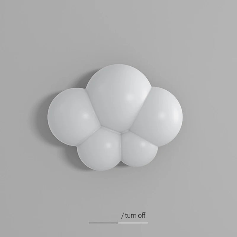 WhiteCloud - Modern LED Wall Lamp for Children's Rooms and Bedrooms