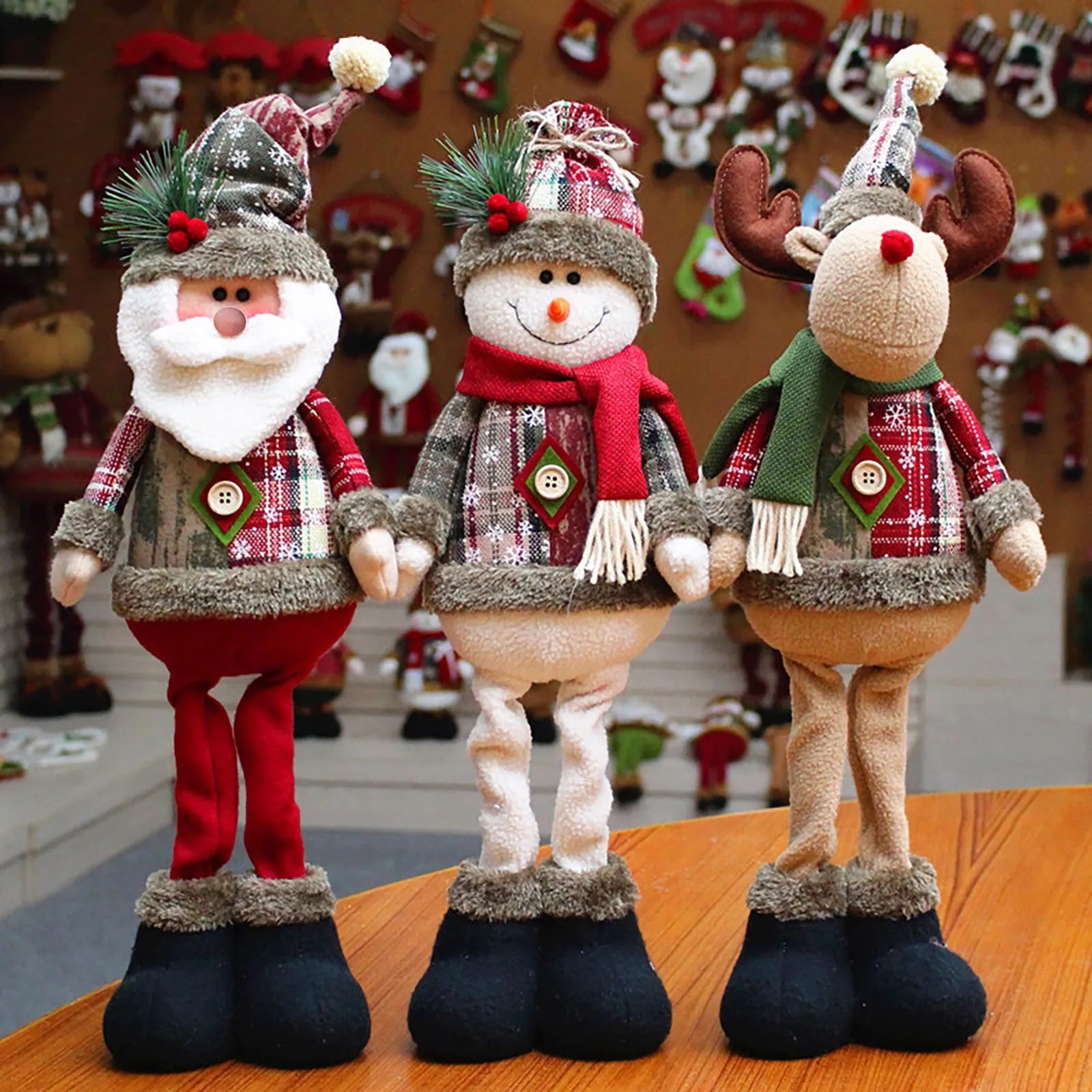 KerstKnuffel - Kerstpluchen Beeldjes voor Baby's