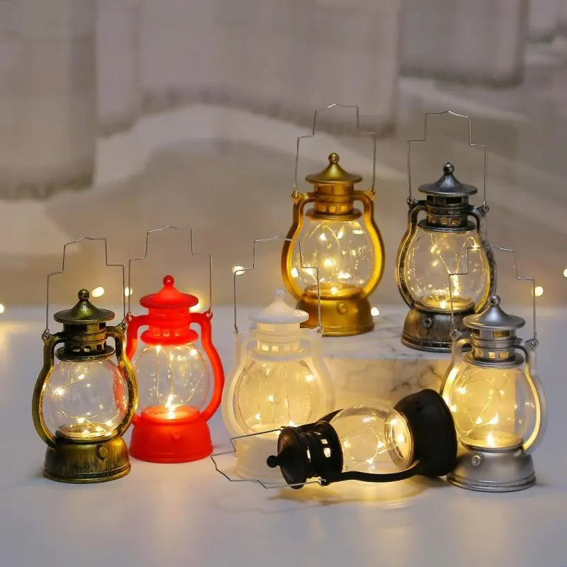 GlowLantern - Draadloze LED Hanglantaarn in Antieke Stijl