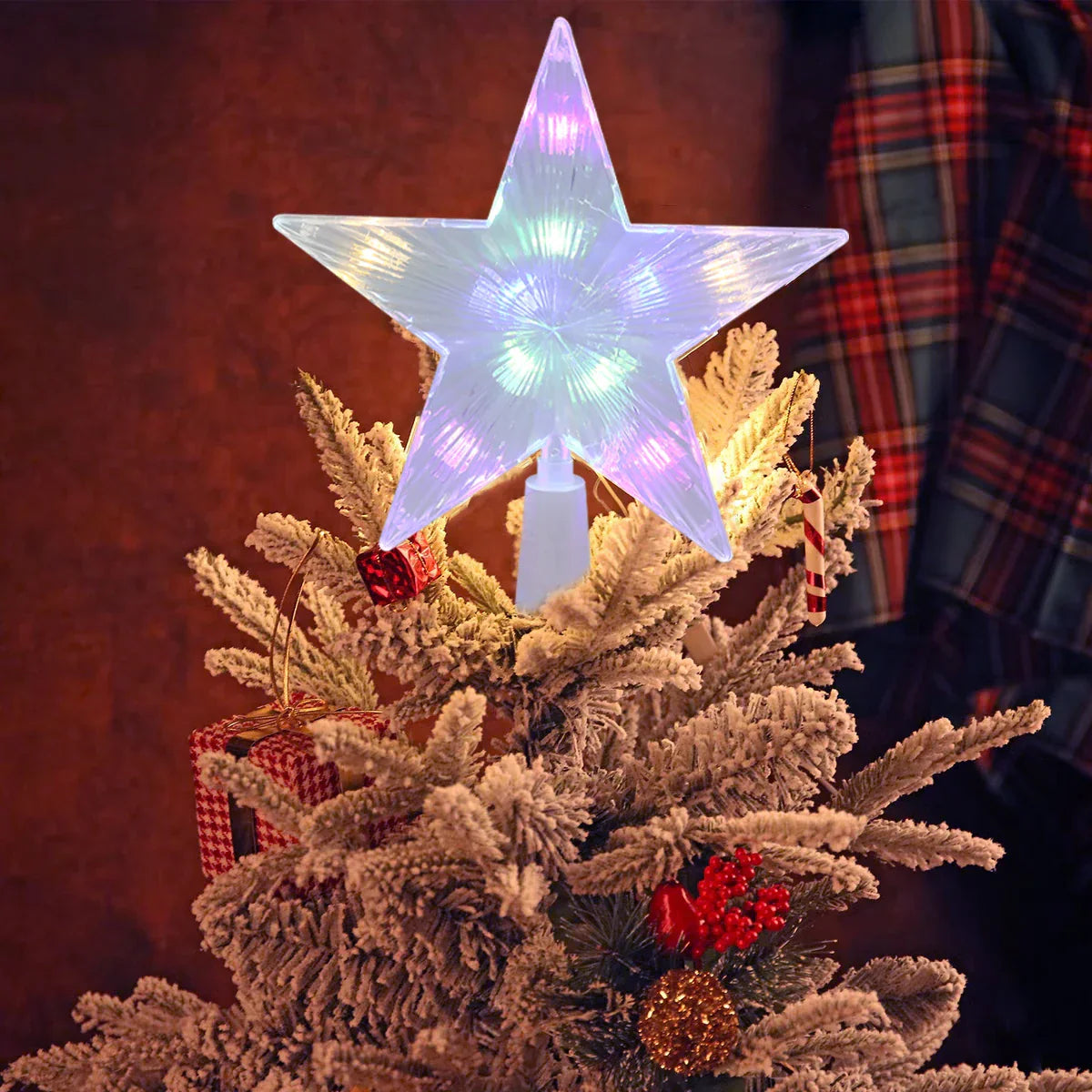 BrightStar - Lumineuze Ster voor de Top van de Kerstboom