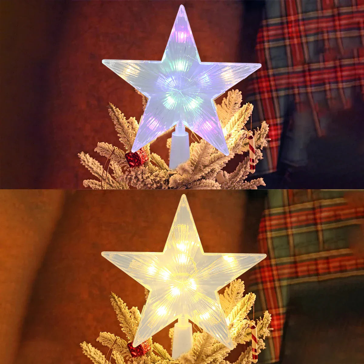 BrightStar - Stella Luminosa per la Punta dell'Albero di Natale