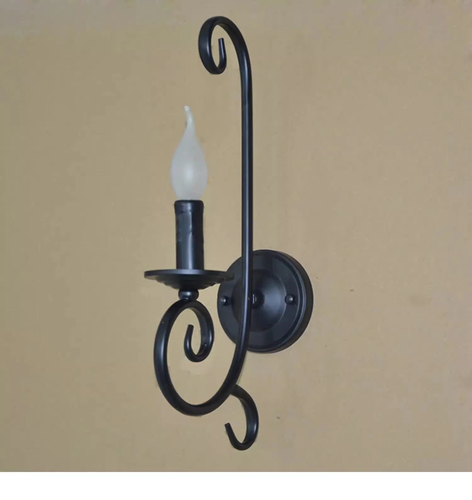 VintageGlow - Lámpara de Pared Industrial Modelo Largo para Salón y Dormitorio
