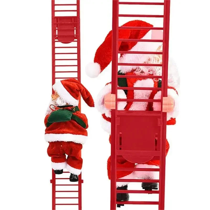 SantaClimb – Vrolijke Kerstdecoratie op Ladder