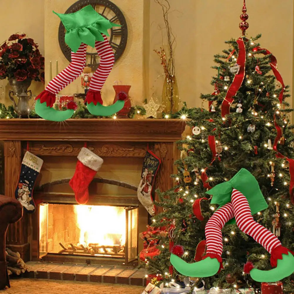 FeestLegs - Lappenduim Beentjes voor Kerstdecoraties