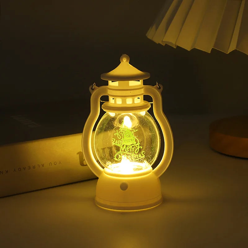 WinterGlow - Mini lámpara de Navidad con LED para iluminación cálida y acogedora