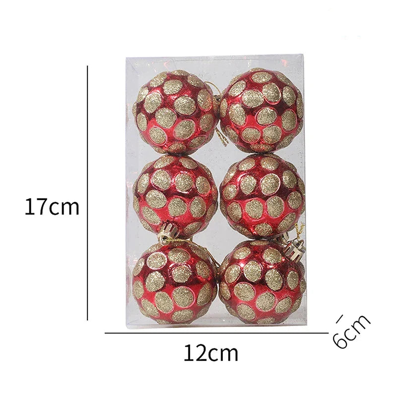 WinterGlans - Elegante Sneeuwvlok Kerstballen