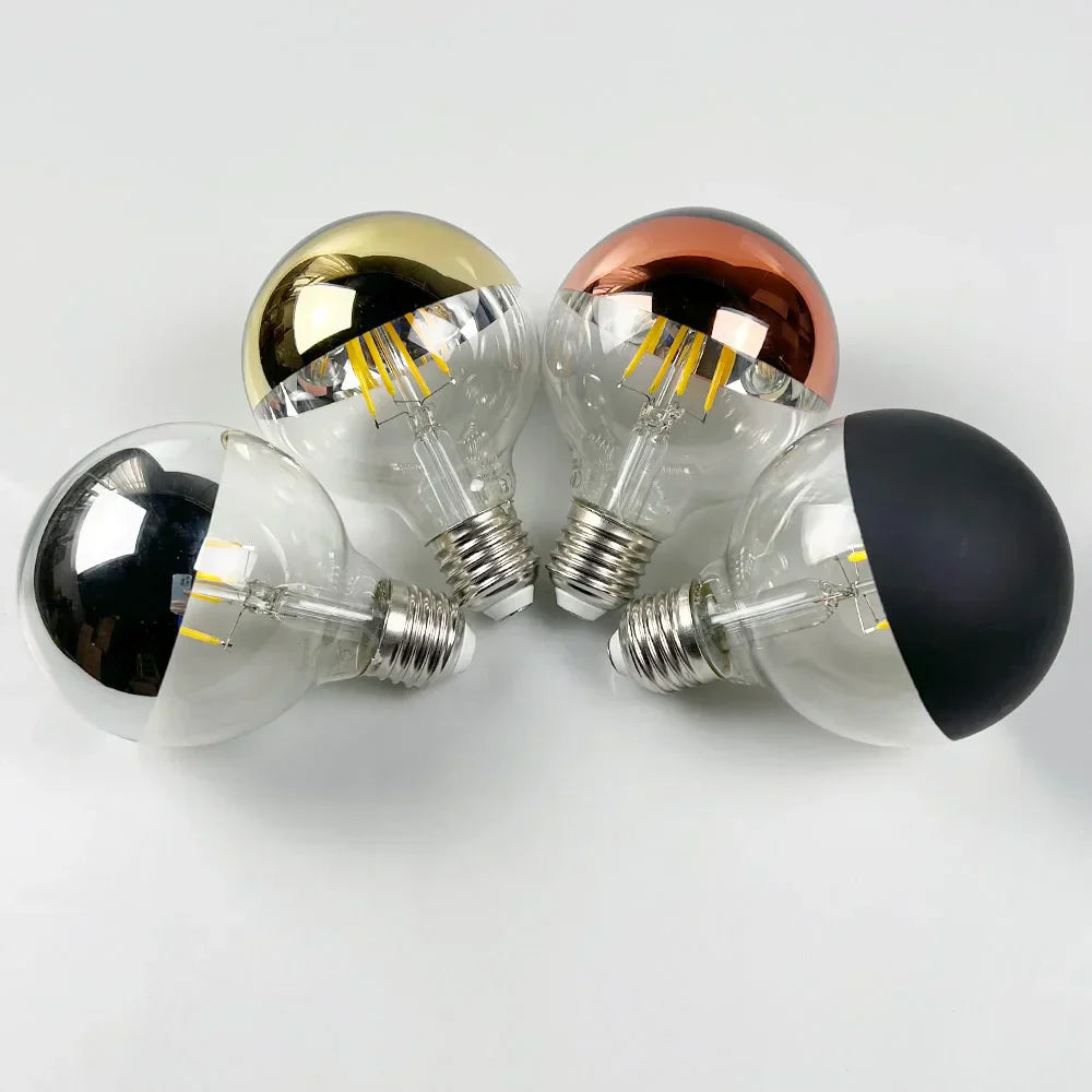 RetroGlow - Vintage LED Tafellamp met Houten Basis, Dimbaar en Warm Licht