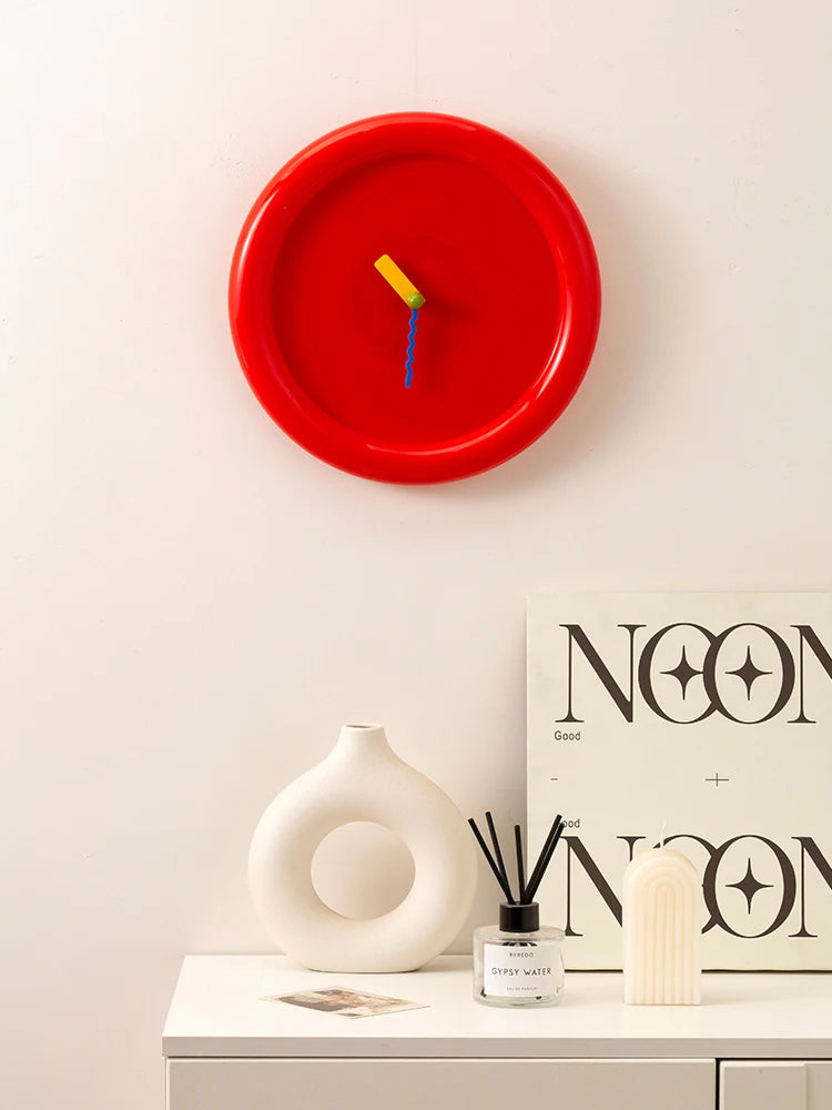 EpeiusHome - Memphis Wall Clock for Stylish Interiors