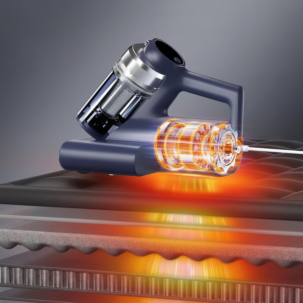 Mattress Stofzuiger UV-C Anion Technologie Krachtige