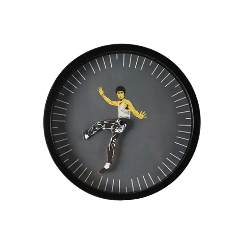 KungFuTime - Chinese Kung Fu Wall Clock for Unique Decoration