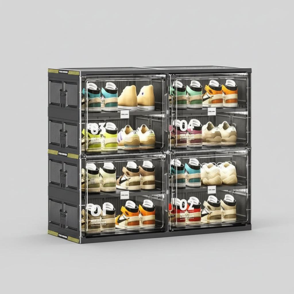 Smart Shoe Organizer Space-Saving Stackable Durable