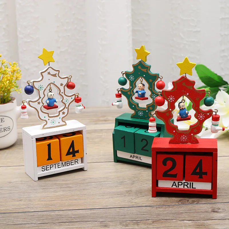 SantaBoom - Houten Santa Kerstboom voor Feestelijke Decoratie
