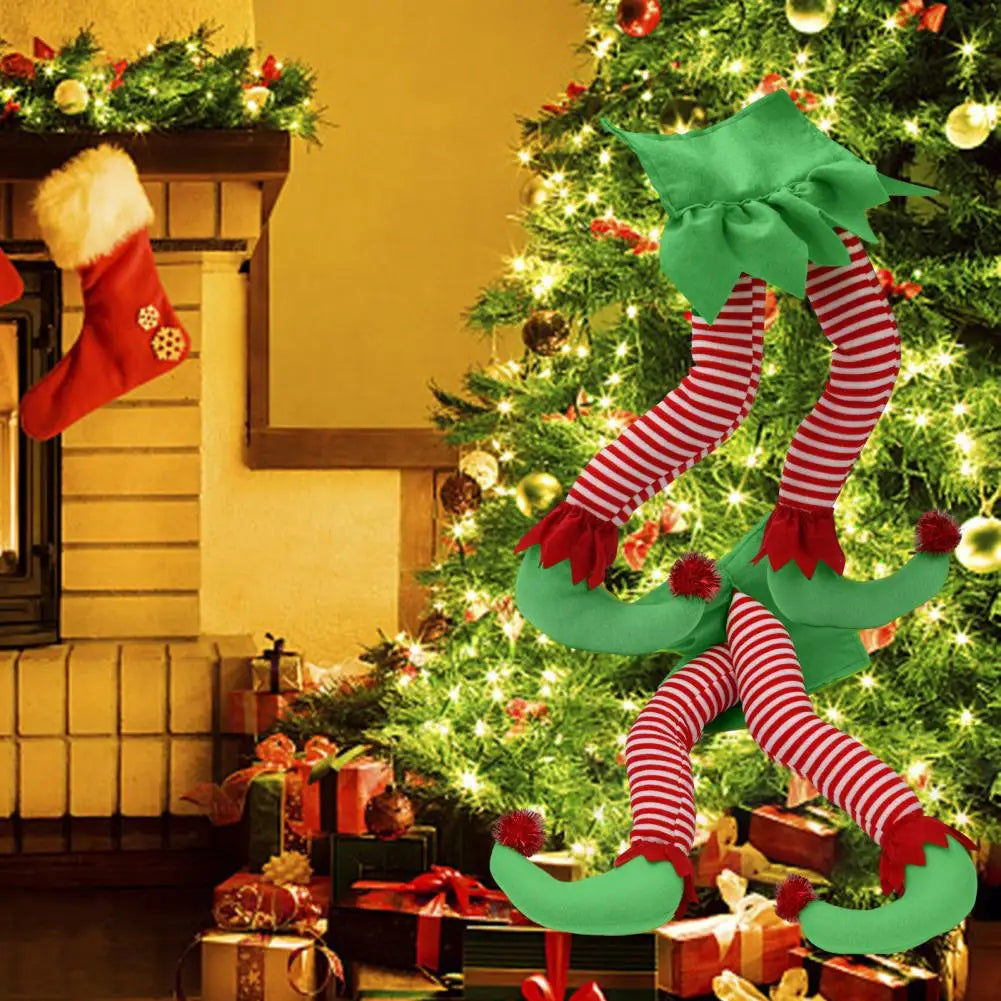 FeestLegs - Lappenduim Beentjes voor Kerstdecoraties