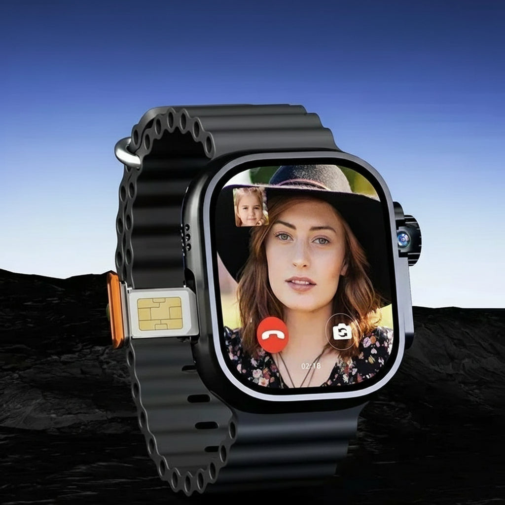 Smartwatch Gps 4g Aluminium Sporthorloge Amoled Scherm