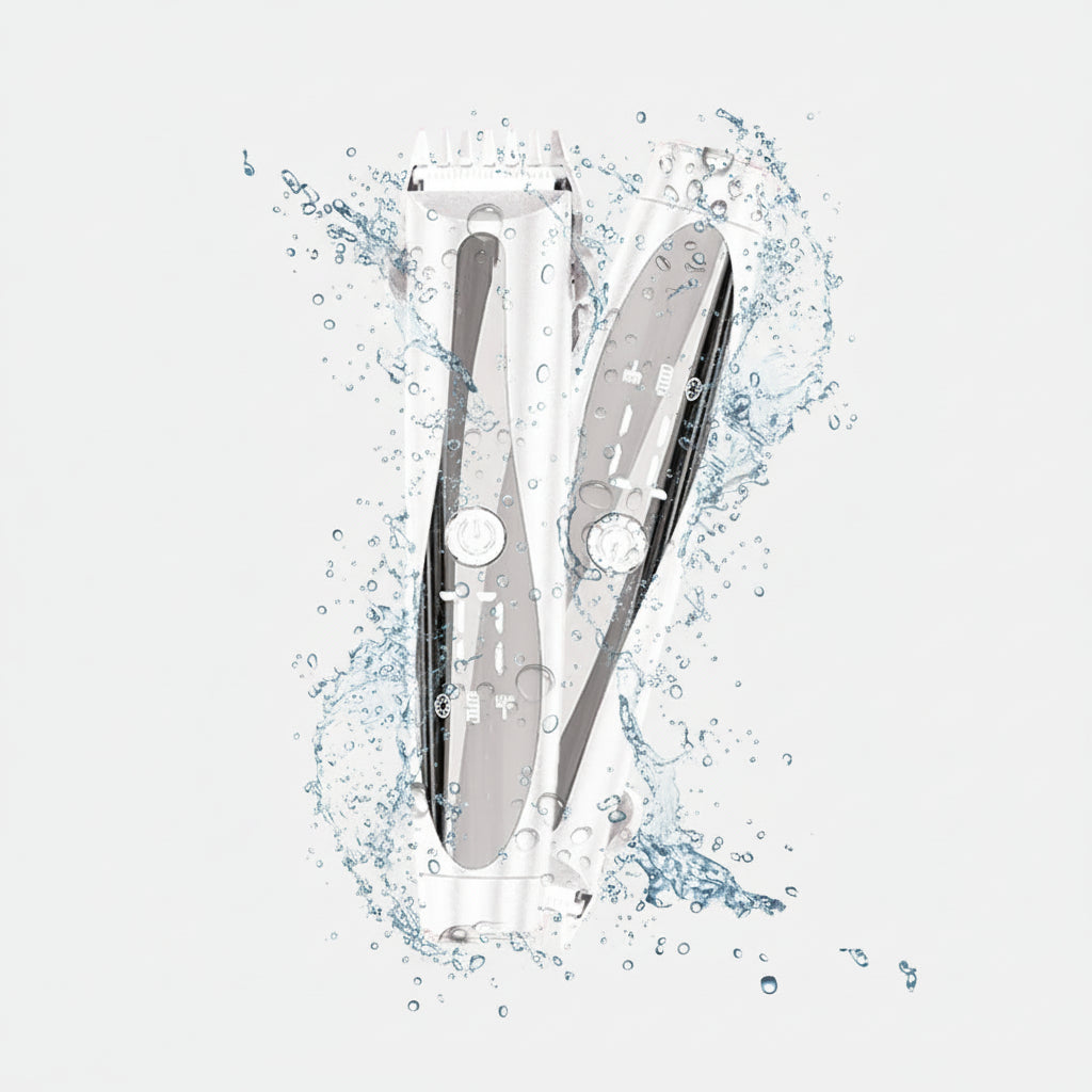 Aparador 2 em 1 Indolor para Biquíni e Rosto Pele Lisa Sem Irritação