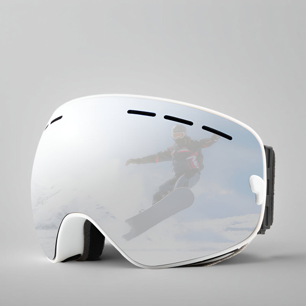 Ski Goggles Frameless OTG Interchangeable Lens Design