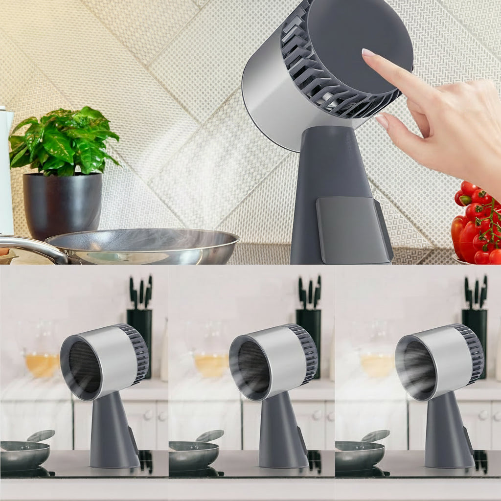 Afzuigkap Draagbaar Keuken Compact Rook Geurfilter