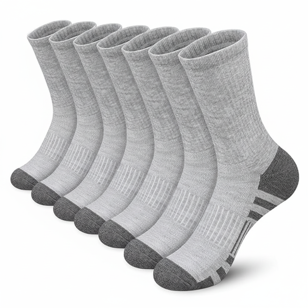 Meias de Lã Merino Térmicas Respirável Conforto Uso Diário